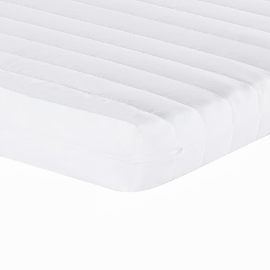 Daybed with Trundle and Mattresses Dark Grey 90x190 cm Fabric