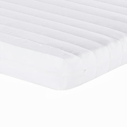 Daybed with Trundle and Mattresses Dark Grey 90x190 cm Fabric