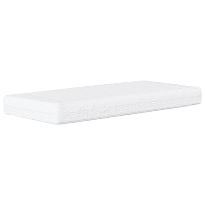 Daybed with Mattress Dark Grey 90x190 cm Fabric