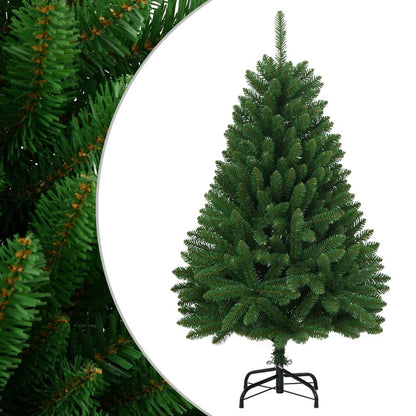 Artificial Hinged Christmas Tree Green PVC, Metal Foldable