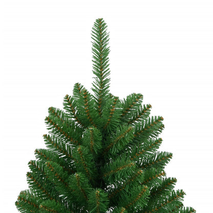 Artificial Hinged Christmas Tree Green PVC, Metal Foldable