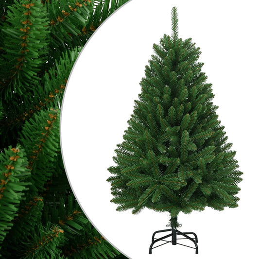 Artificial Hinged Christmas Tree Green PVC, metal Medium