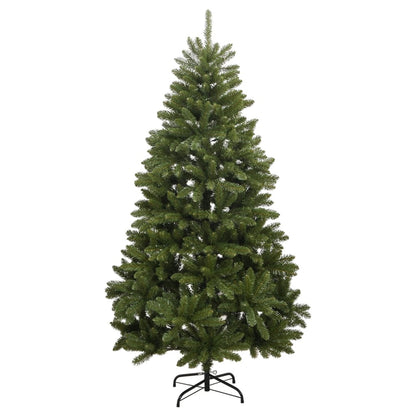 Artificial Hinged Christmas Tree Green PVC (polyvinylchloride), Metal