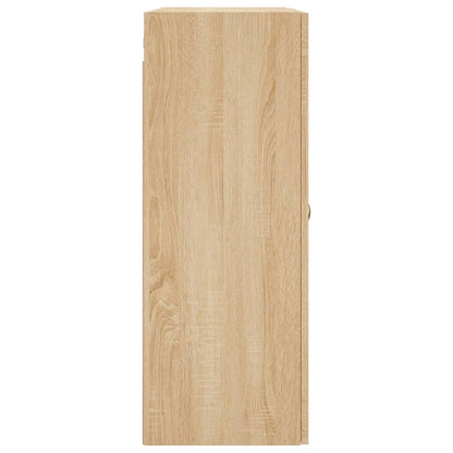 Wall Mounted Cabinets 2 pcs Sonoma Oak Engineered Wood