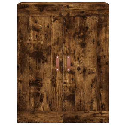 Wall Mounted Cabinets 2 pcs Smoked Oak Engineered Wood