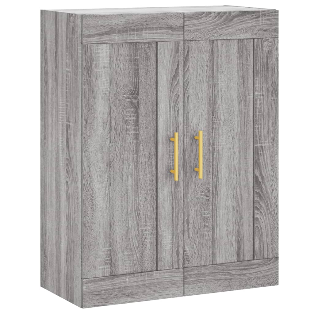 Wall Mounted Cabinets 2 pcs Grey Sonoma Engineered Wood