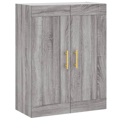 Wall Mounted Cabinets 2 pcs Grey Sonoma Engineered Wood