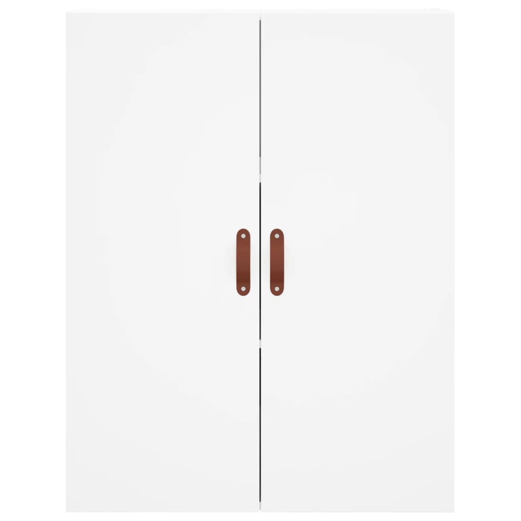 Highboard White 69,5x34x180 cm Engineered Wood