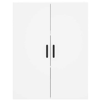 Highboard White 69.5x34x180 cm Engineered Wood