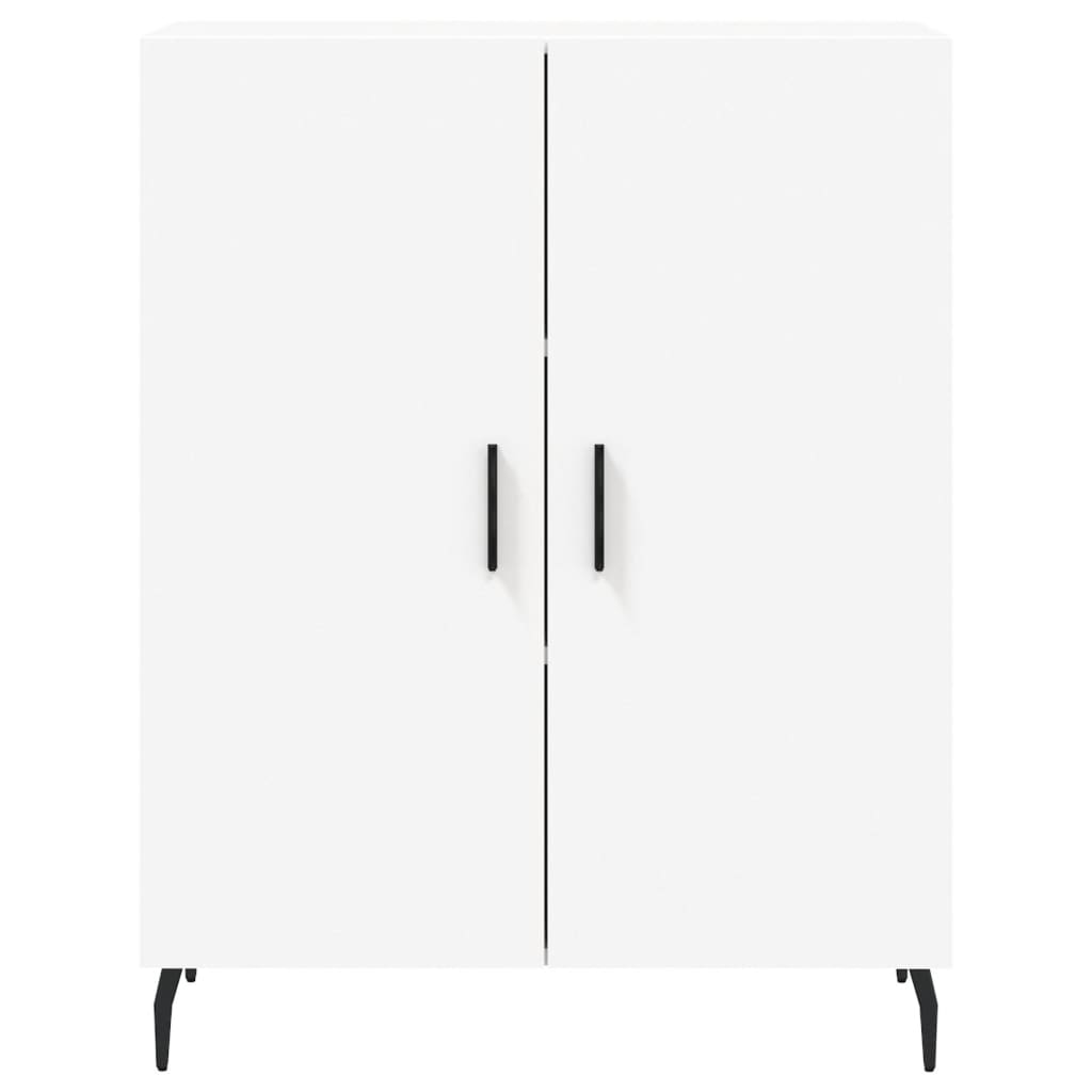 Highboard White 69.5x34x180 cm Engineered Wood