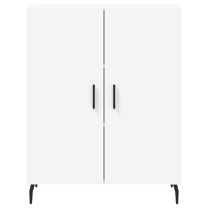 Highboard White 69.5x34x180 cm Engineered Wood