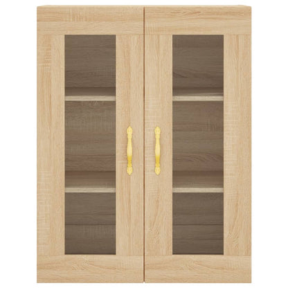 Highboard Sonoma Oak 69,5x34x180 cm Engineered Wood
