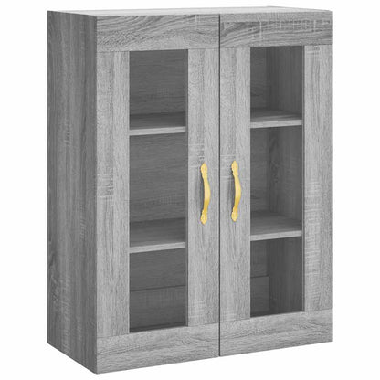 Highboard Grey Sonoma 69,5x34x180 cm Engineered Wood