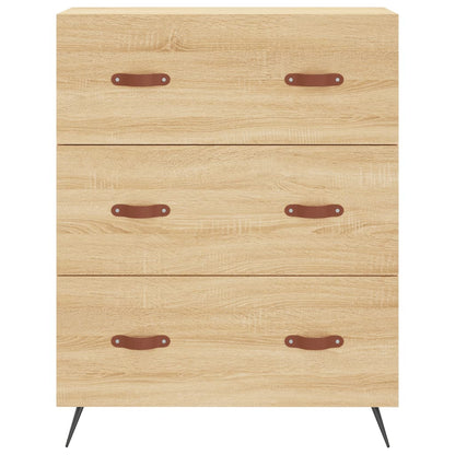Highboard Sonoma Oak 69,5x34x180 cm Engineered Wood