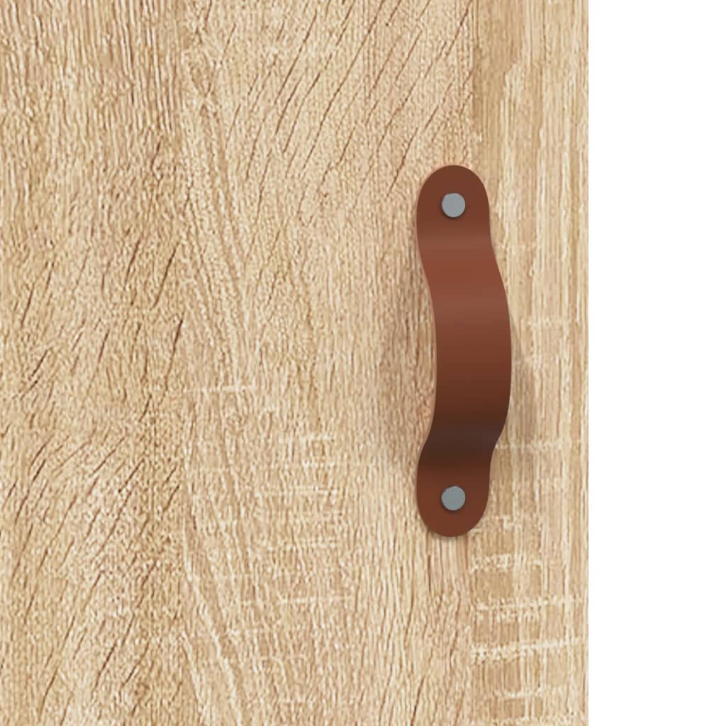 Highboard Sonoma Oak 69,5x34x180 cm Engineered Wood