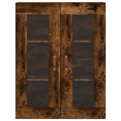 Highboard Smoked Oak 69,5x34x180 cm Engineered Wood
