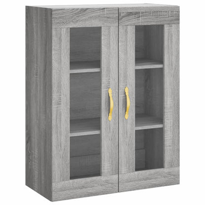 Highboard Grey Sonoma 69,5x34x180 cm Engineered Wood