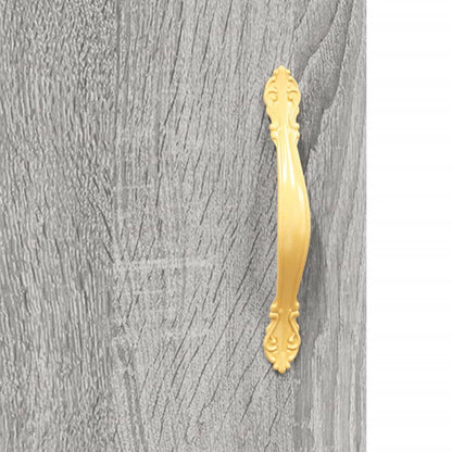 Highboard Grey Sonoma 69,5x34x180 cm Engineered Wood
