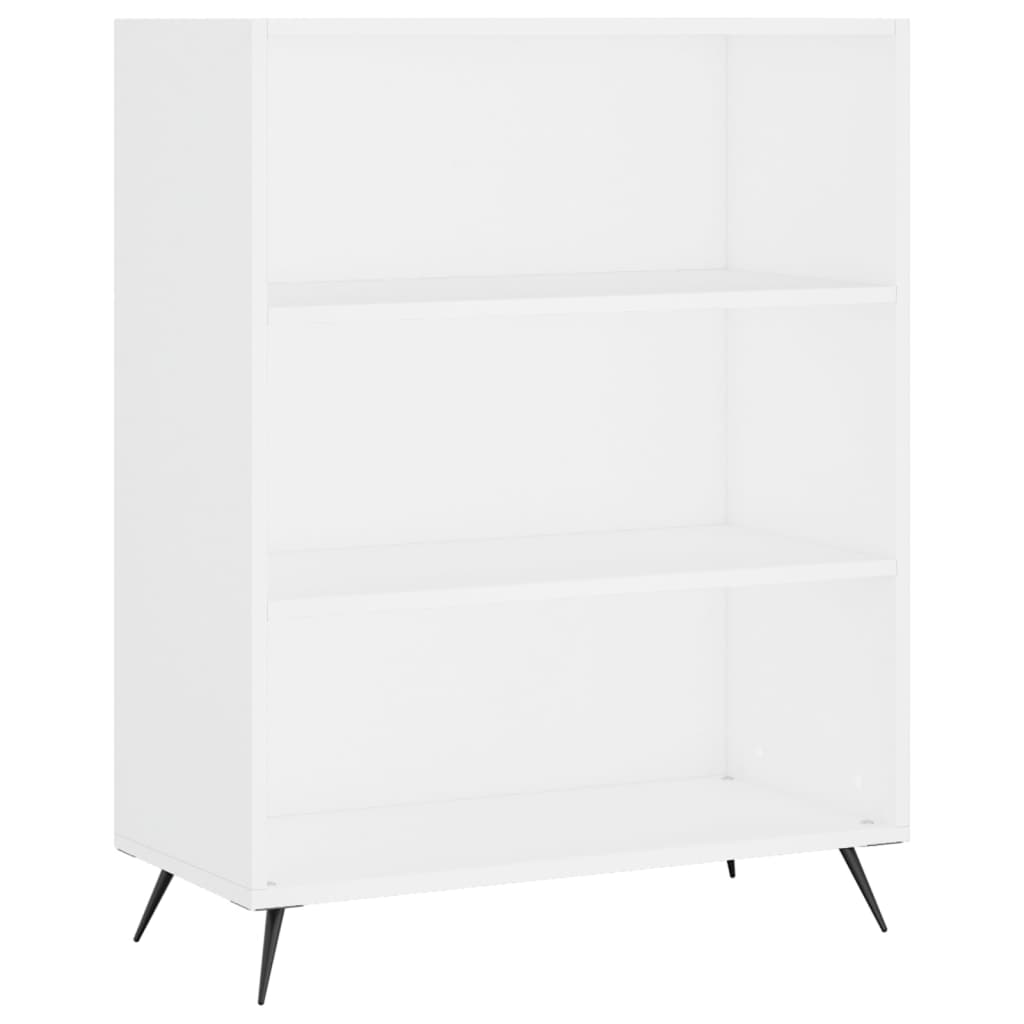 Highboard White 69,5x34x180 cm Engineered Wood