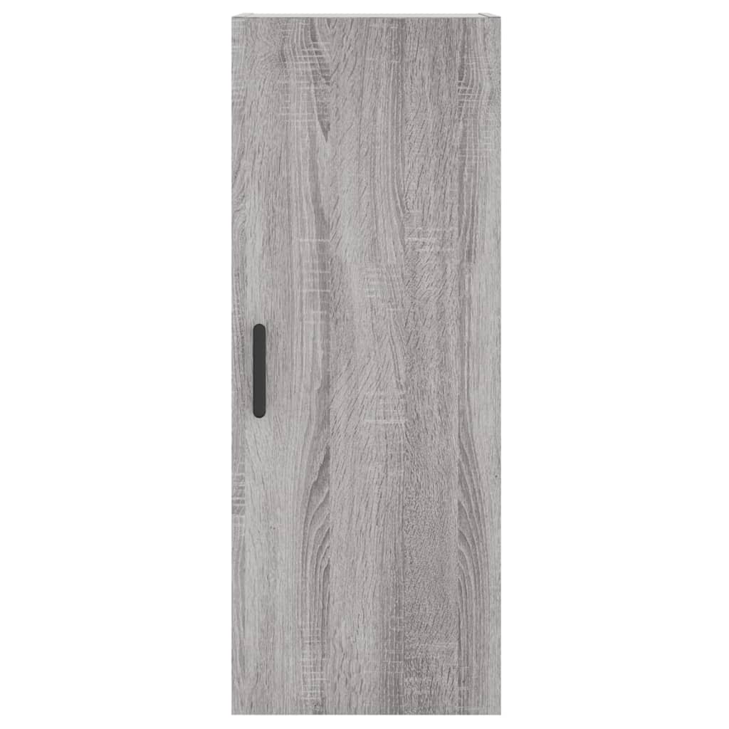 Highboard Grey Sonoma 34,5x34x180 cm Engineered Wood