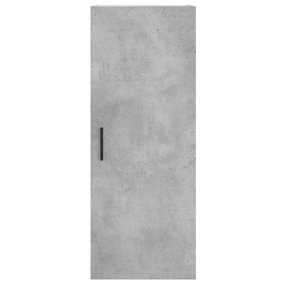 Highboard Concrete Grey 34,5x34x180 cm Engineered Wood