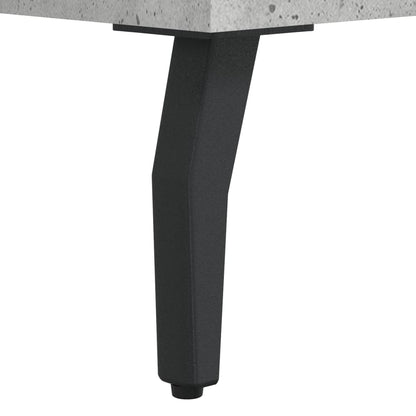 Highboard Concrete Grey 34,5x34x180 cm Engineered Wood