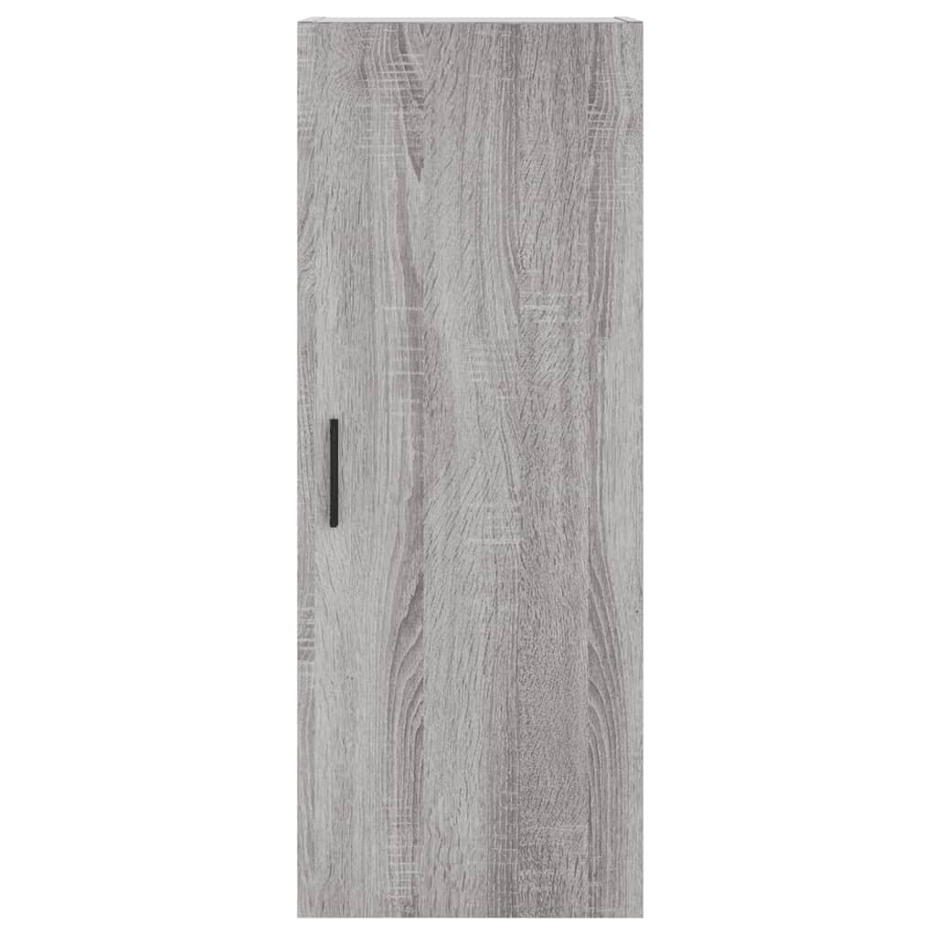Highboard Grey Sonoma 34,5x34x180 cm Engineered Wood