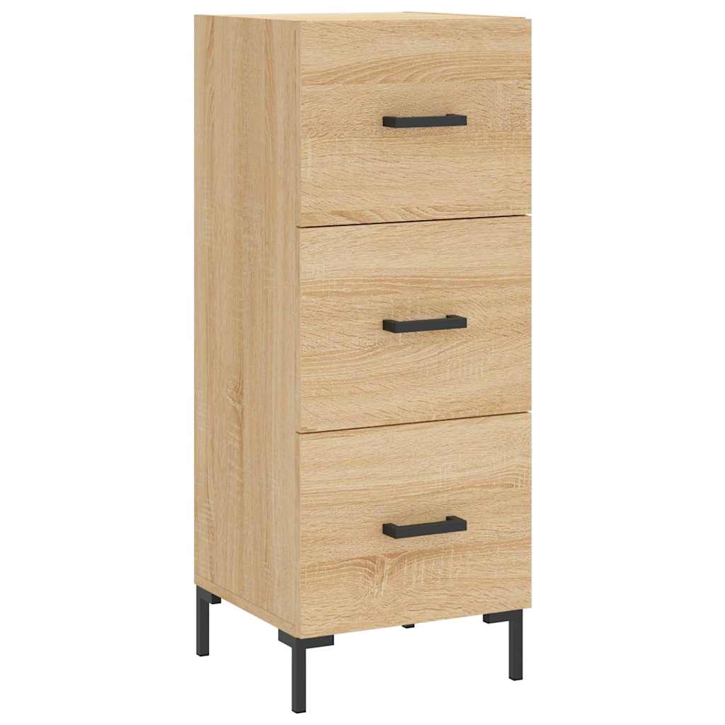 Highboard Sonoma Oak 34.5x34x180 cm Engineered Wood