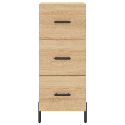 Highboard Sonoma Oak 34,5x34x180 cm Engineered Wood