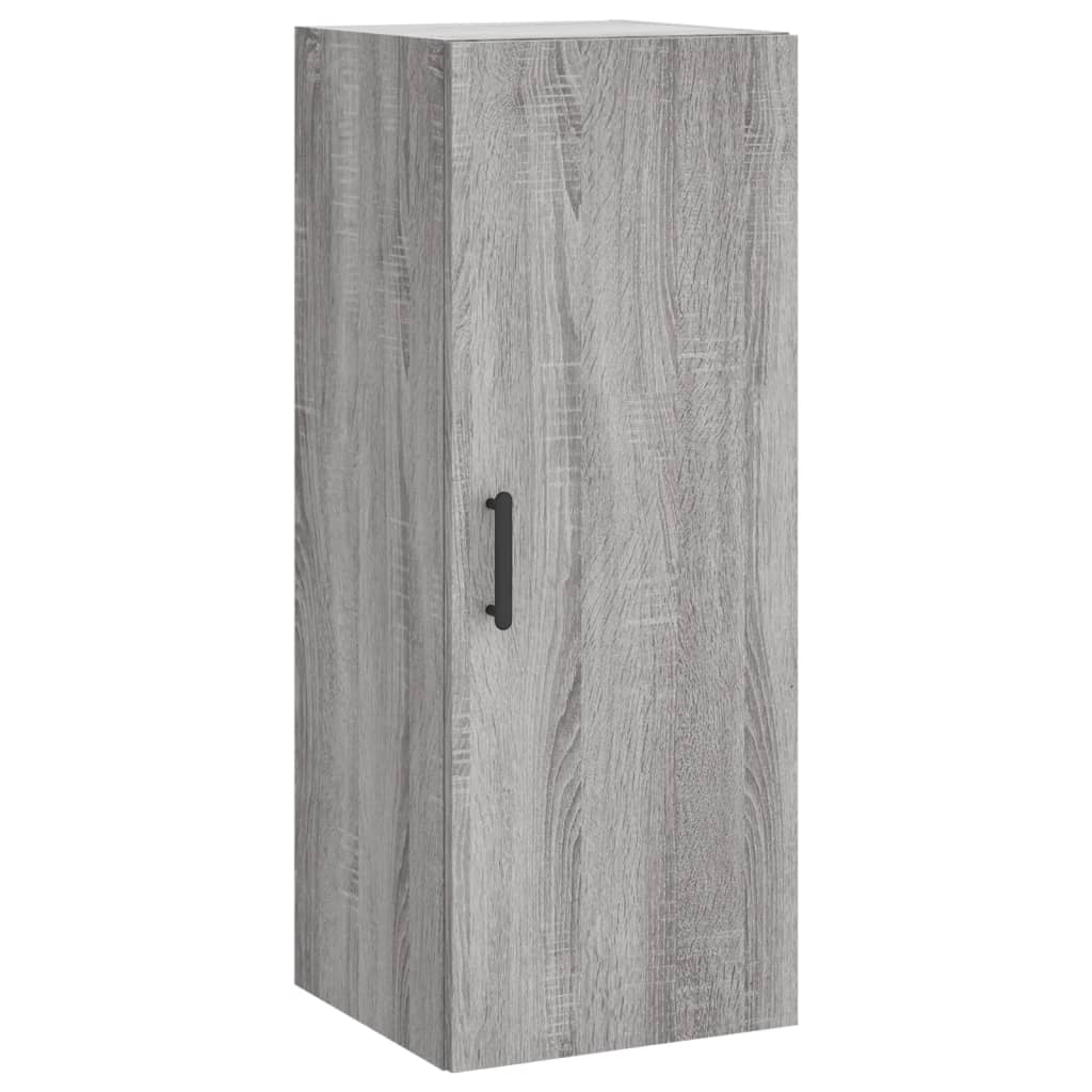 Highboard Grey Sonoma 34,5x34x180 cm Engineered Wood