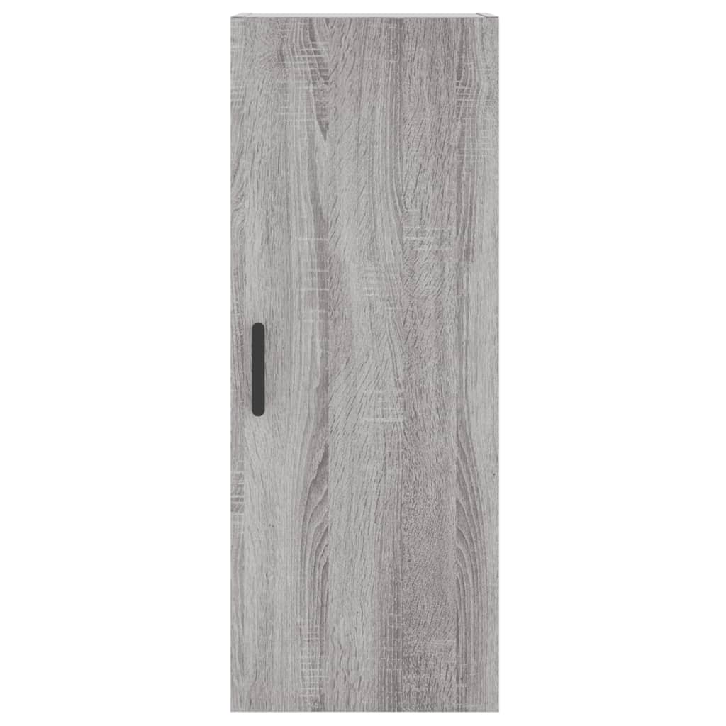 Highboard Grey Sonoma 34,5x34x180 cm Engineered Wood