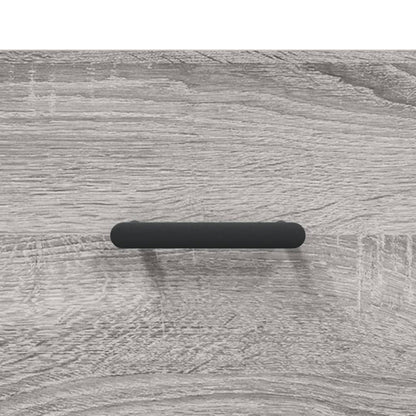 Highboard Grey Sonoma 34,5x34x180 cm Engineered Wood