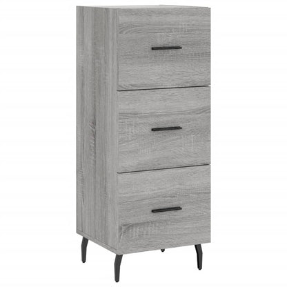 Highboard Grey Sonoma 34,5x34x180 cm Engineered Wood