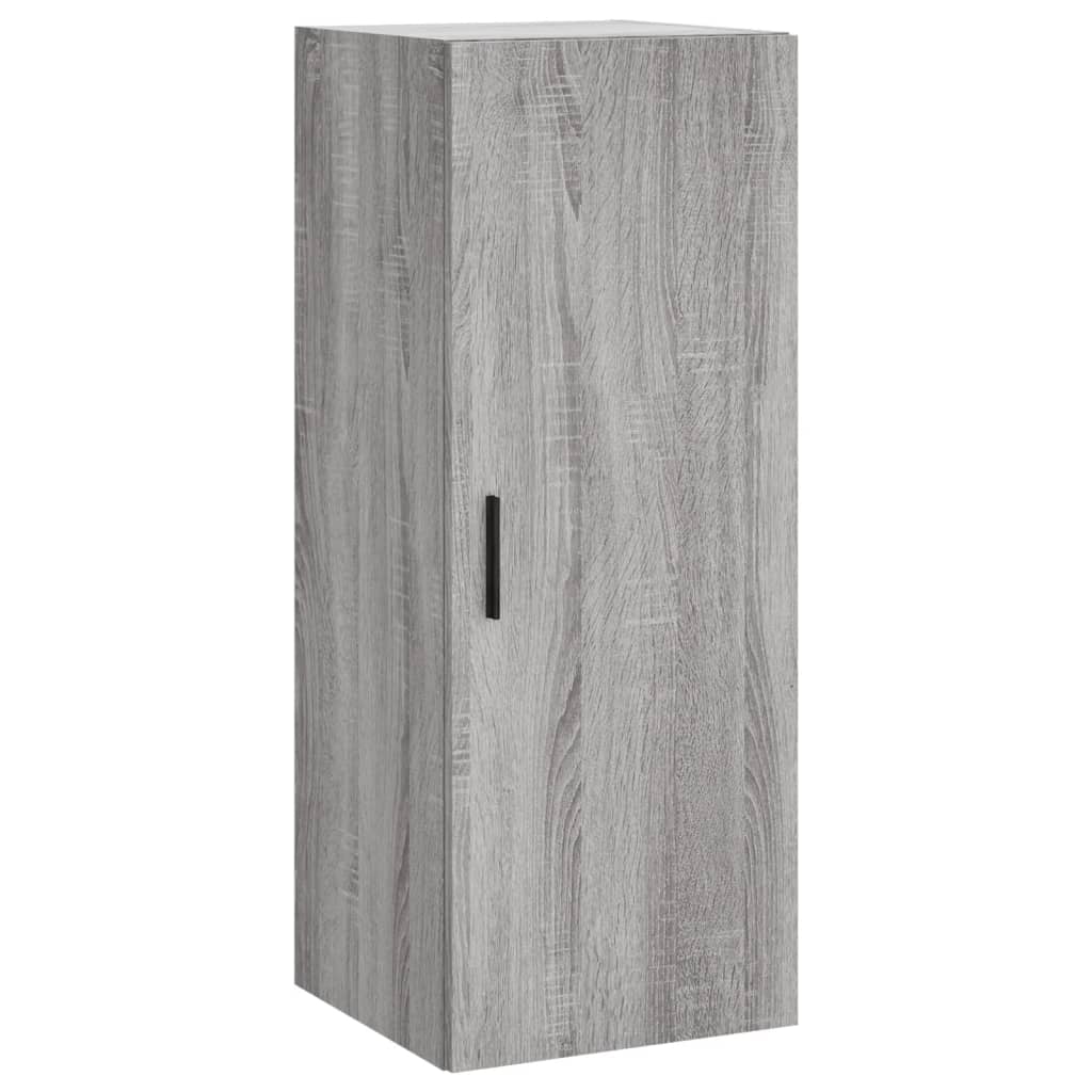 Highboard Grey Sonoma 34,5x34x180 cm Engineered Wood