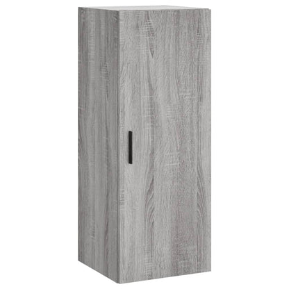 Highboard Grey Sonoma 34,5x34x180 cm Engineered Wood