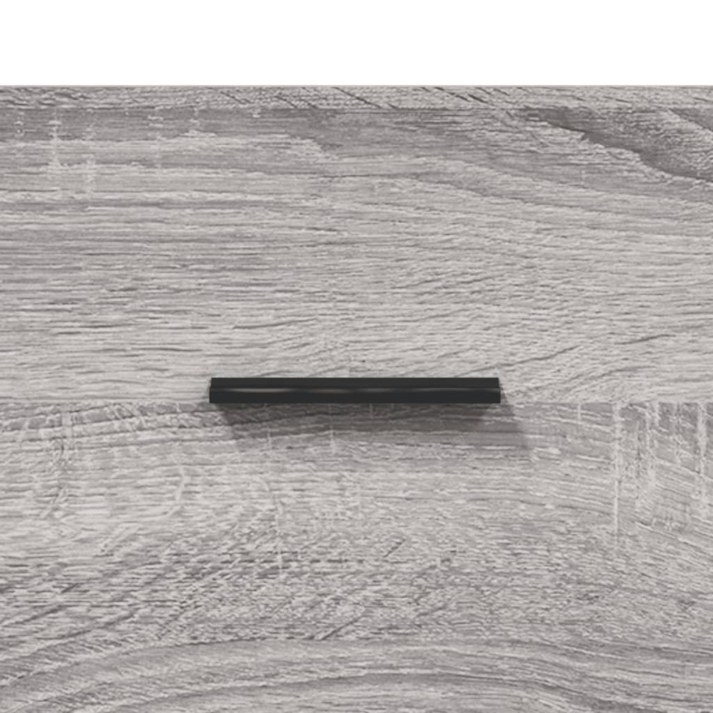 Highboard Grey Sonoma 34,5x34x180 cm Engineered Wood