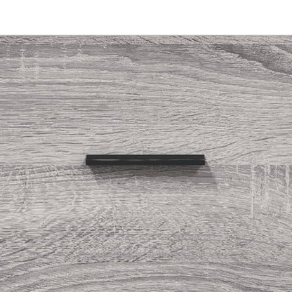 Highboard Grey Sonoma 34,5x34x180 cm Engineered Wood
