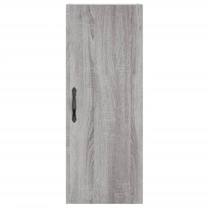 Highboard Grey Sonoma 34.5x34x180 cm Engineered Wood