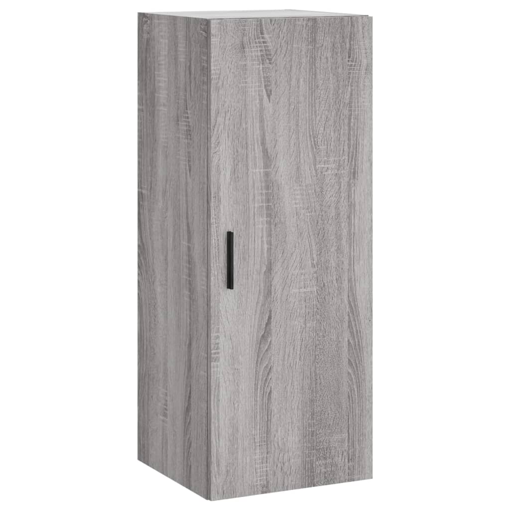 Highboard Grey Sonoma 34,5x34x180 cm Engineered Wood