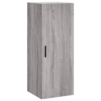Highboard Grey Sonoma 34,5x34x180 cm Engineered Wood