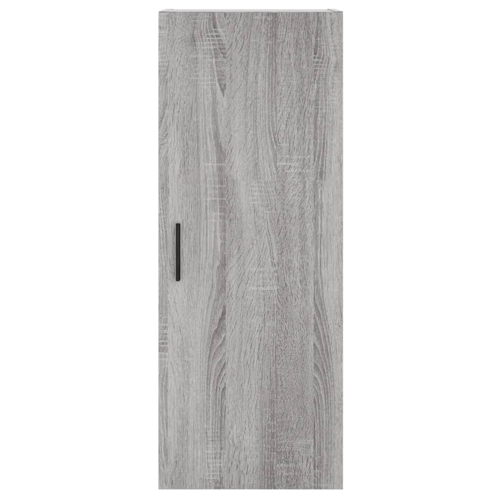 Highboard Grey Sonoma 34,5x34x180 cm Engineered Wood