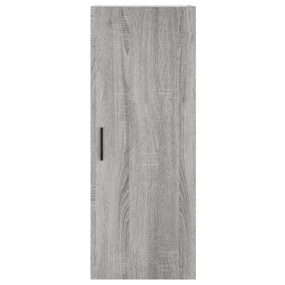 Highboard Grey Sonoma 34,5x34x180 cm Engineered Wood