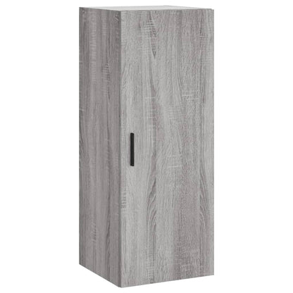 Highboard Grey Sonoma 34,5x34x180 cm Engineered Wood