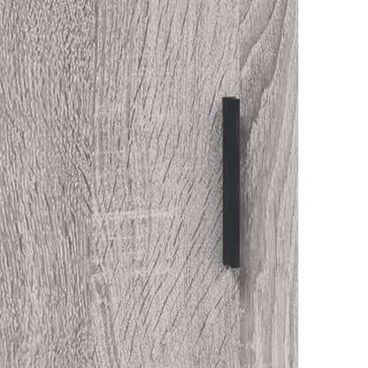 Highboard Grey Sonoma 34,5x34x180 cm Engineered Wood