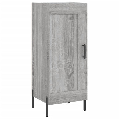 Highboard Grey Sonoma 34,5x34x180 cm Engineered Wood