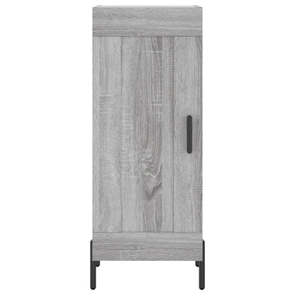 Highboard Grey Sonoma 34,5x34x180 cm Engineered Wood
