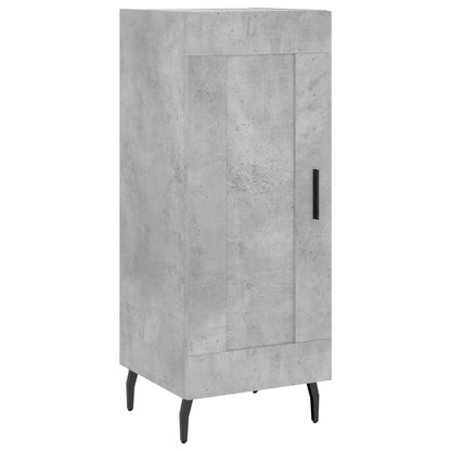 Highboard Concrete Grey 34,5x34x180 cm Engineered Wood