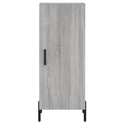Highboard Grey Sonoma 34,5x34x180 cm Engineered Wood