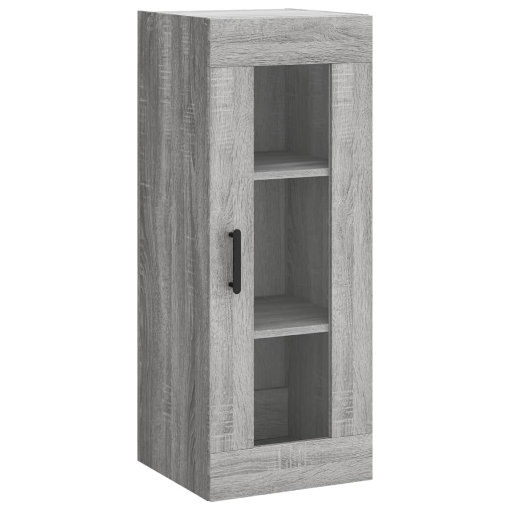 Highboard Grey Sonoma 34,5x34x180 cm Engineered Wood