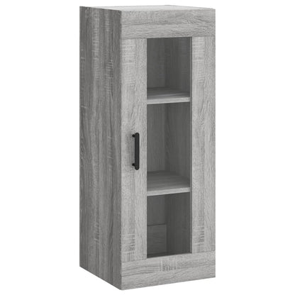 Highboard Grey Sonoma 34,5x34x180 cm Engineered Wood